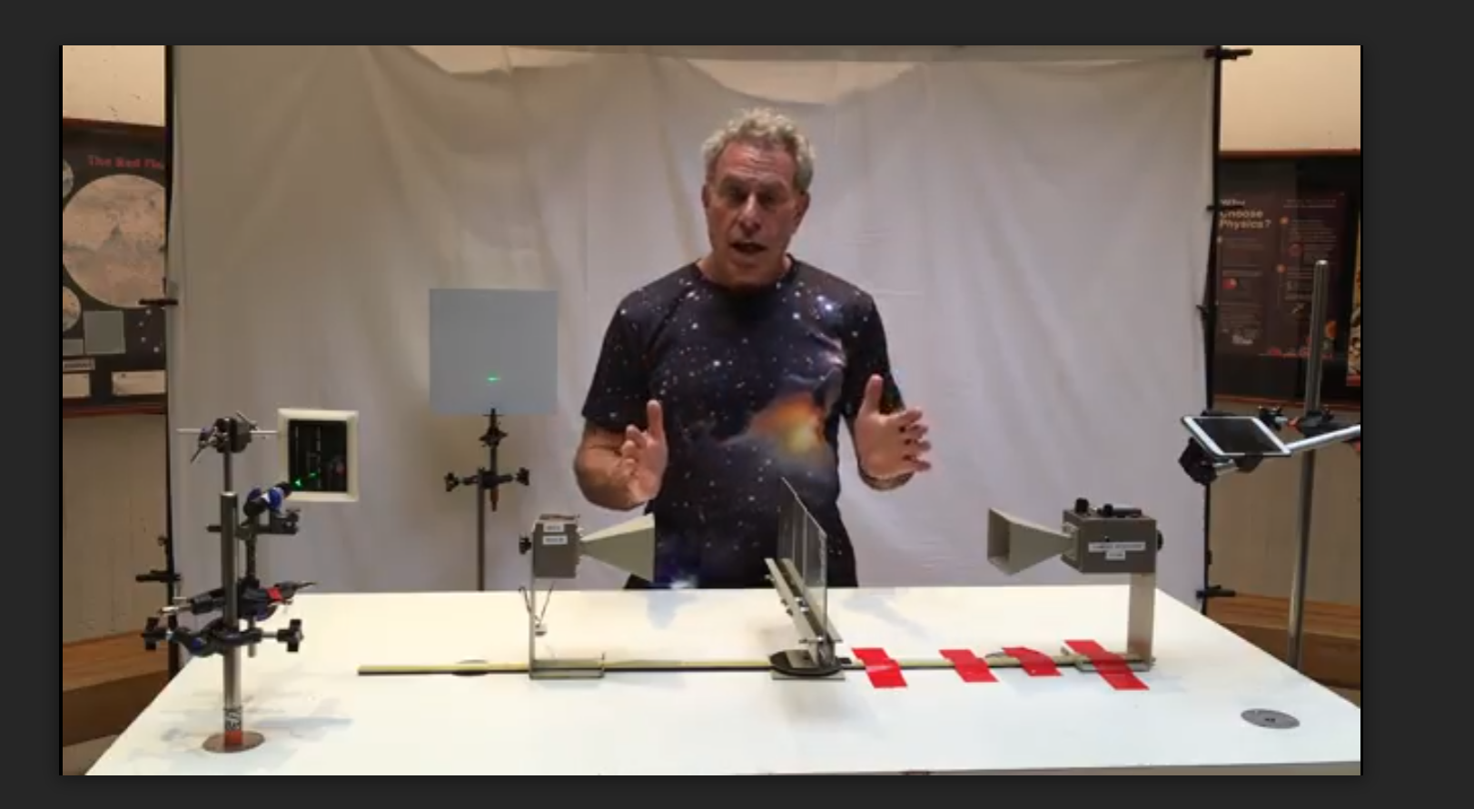 Microwave Interference With Double Slit Demo